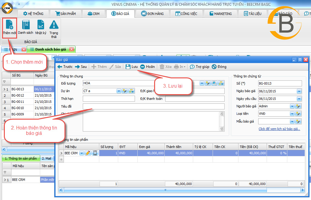 phần mềm crm