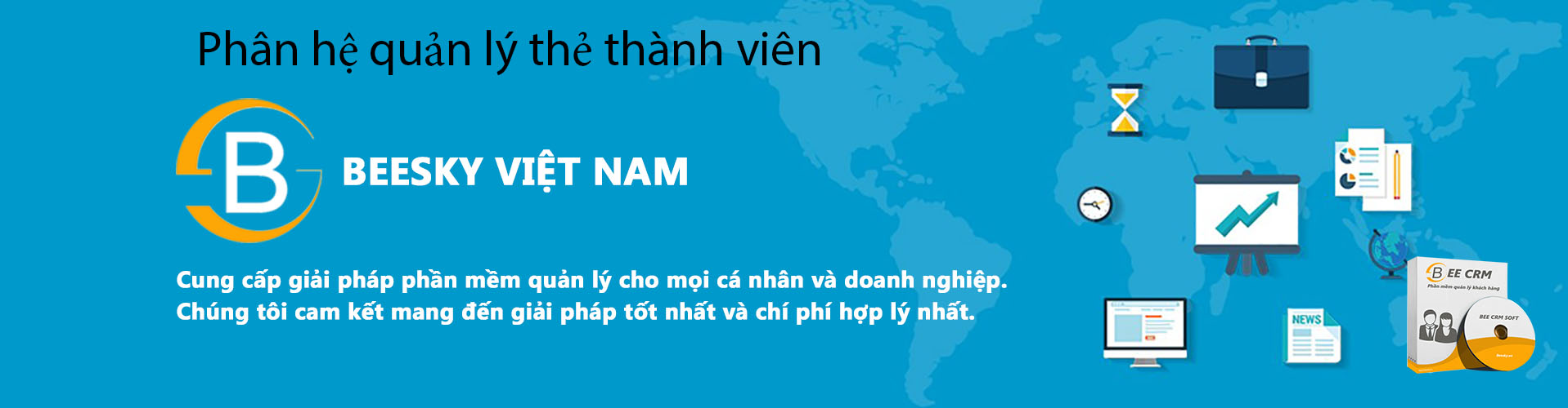 Quản lý Thẻ thành viên bản nâng cấp hoàn hảo cho phần mềm quản lý chăm sóc khách hàng